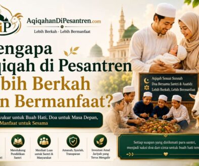 Aqiqah di Pesantren Lebih Berkah dan Lebih Bermanfaat