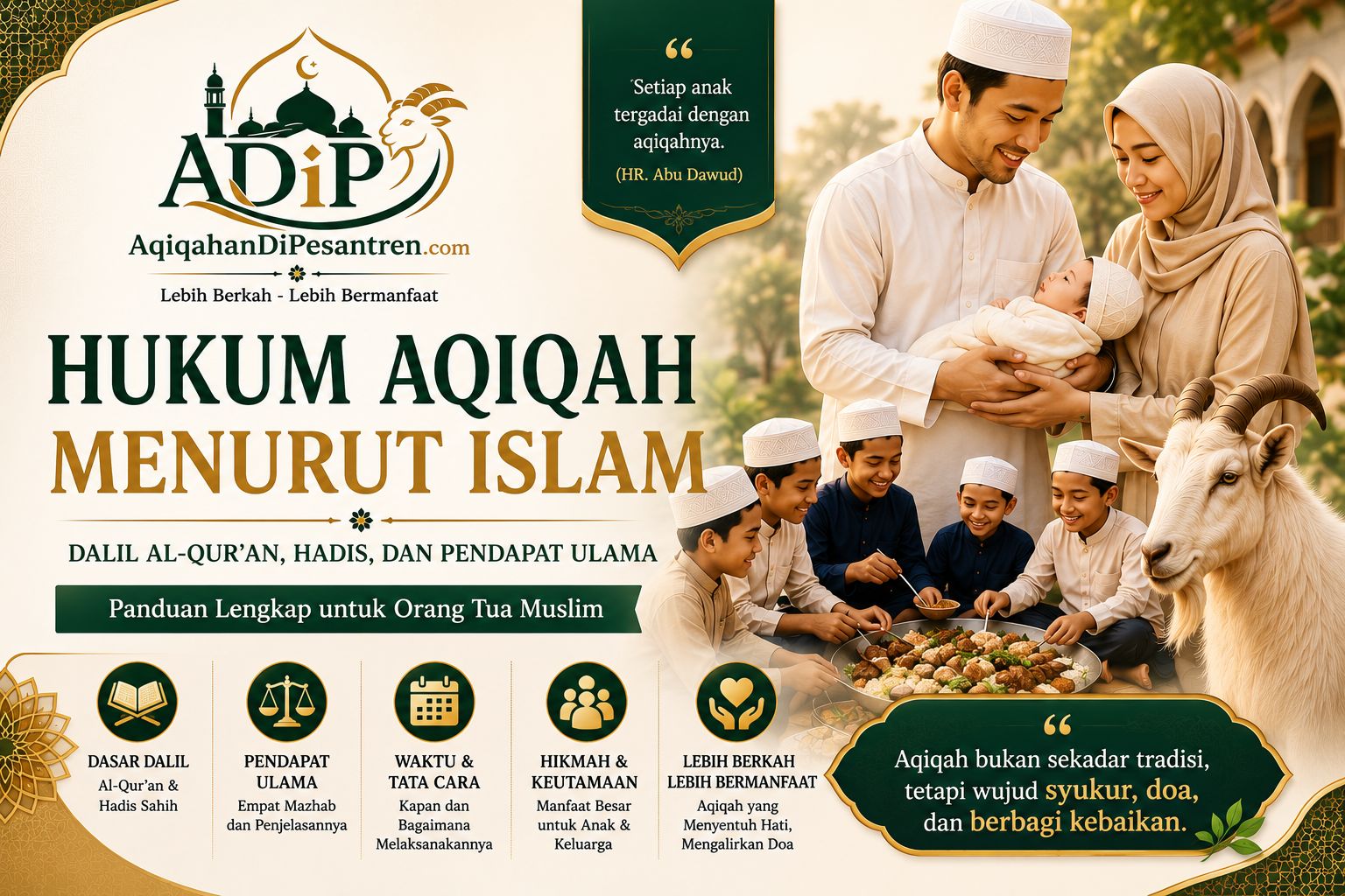 Hukum Aqiqah Anak Laki Perempuan Menurut Islam