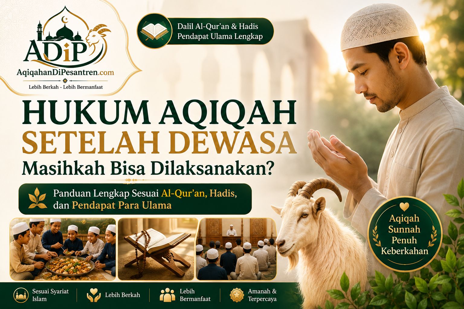 Hukum Bolehkah Aqiqah Setelah Dewasa